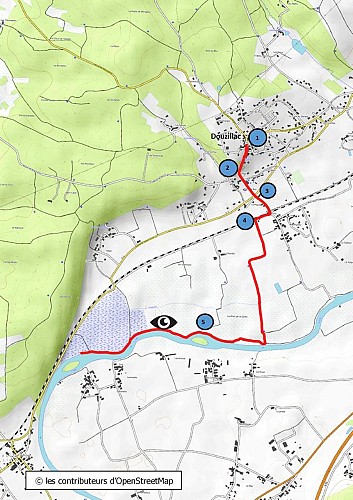 Carte enrichie douzillac