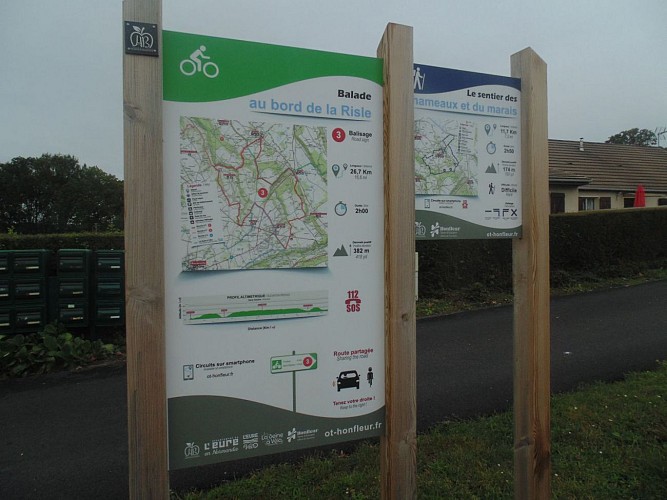 Balade au bord de la Risle (départ de Conteville)