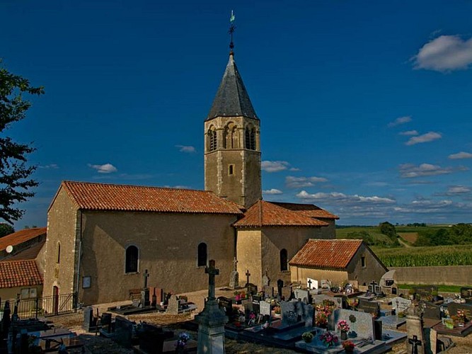 Eglise d'Aube du XIIè siècle