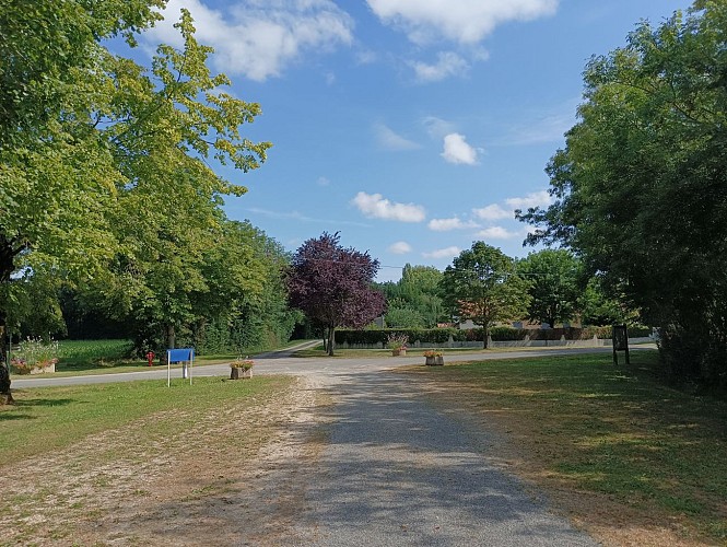 près de la chapelle de Chérigné