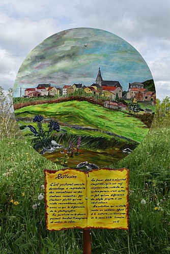 Le chemin d'art du Rocher de Lastic