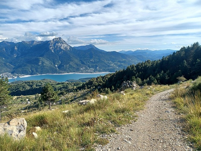 Tour de Serre-Ponçon J5 Reallon - Embrun