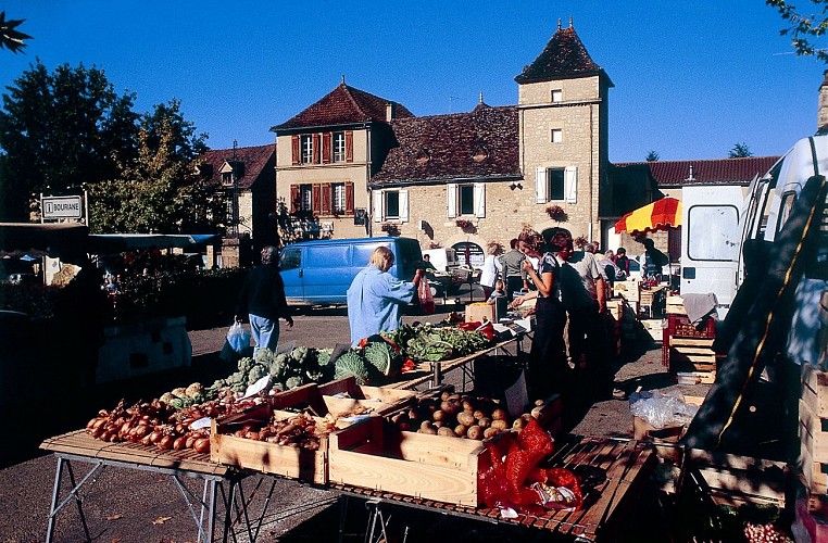 Cazals : Le Marché