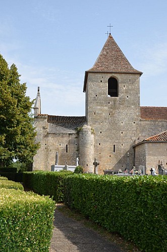 Gavaudun, dans la vallée de la Lède