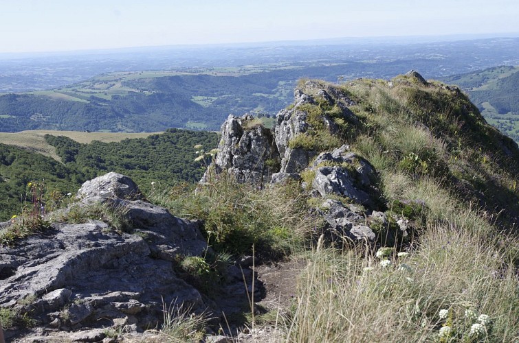 En haut de la boucle ...