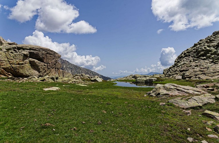 Arrivée sur le laquet