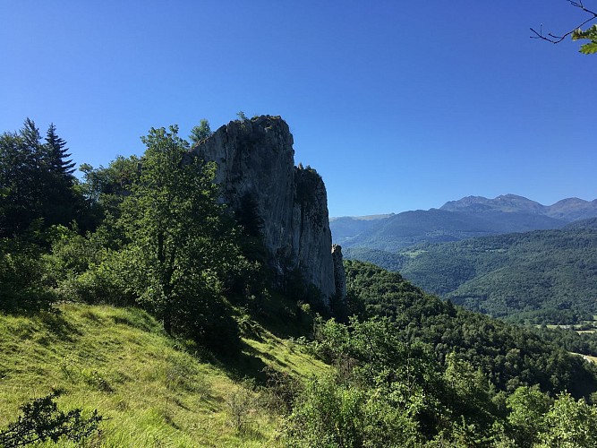 Vue de Roquefixade