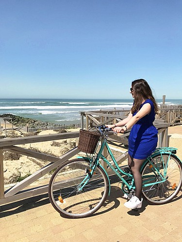 Vélo plage Lacanau © medoc-atlantique-tourisme_2