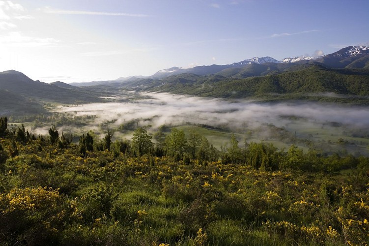 le sentier du Pays d'Olmes Nord