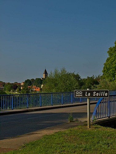 Au bord de la Seille