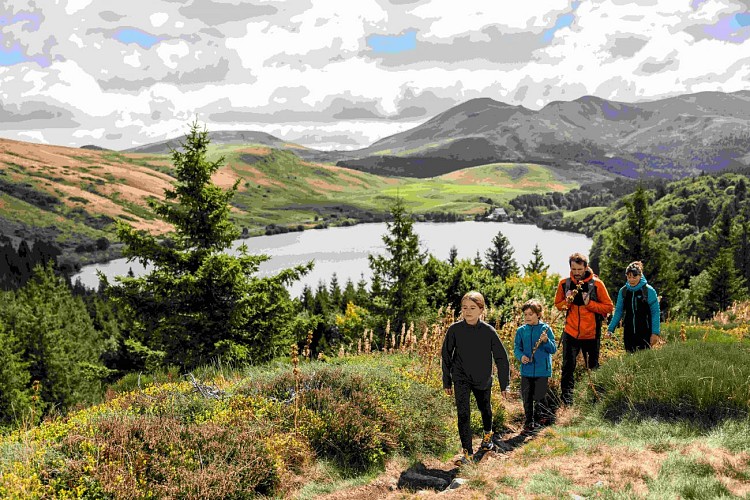 Le sentier du Guéry
