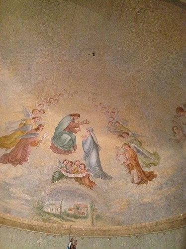 Fresques de la chapelle de Douchapt