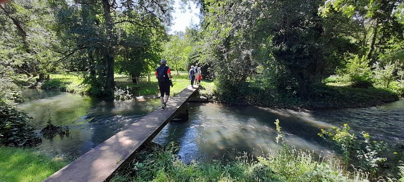 passerelle sur la Charente