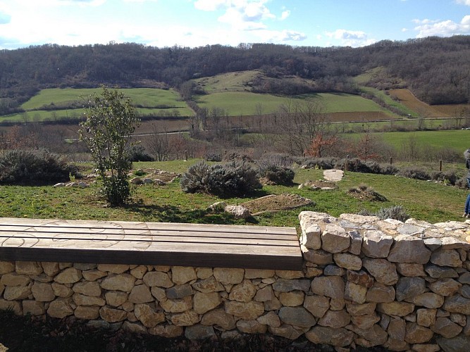 vue du site de la Tabariane