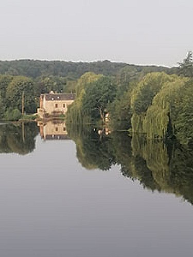 Saint Gaultier, vue sur la Creuse
