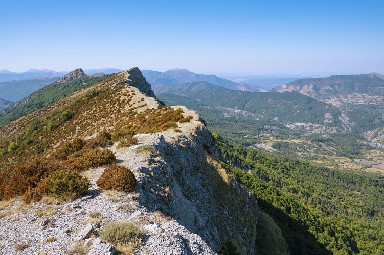 Sentier de crête des Dourbes