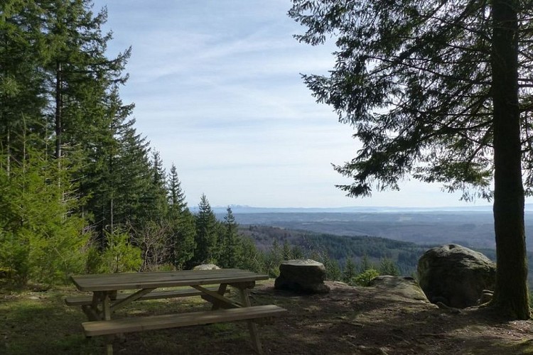 Point de vue du puy de la Tourte - Soudeilles