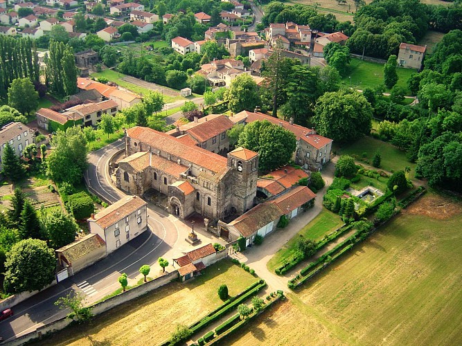 Parcours de visite bourg de Mozac et son abbatiale