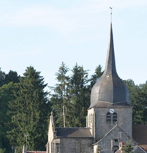 Eglise de Lupersat - Chemin des Douaniers