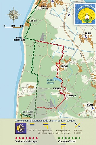 Voie Historique du Chemin de Compostelle par la Chapelle Saint Jean-Baptiste de l’Hôpital