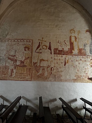 Fresques église de Champniers