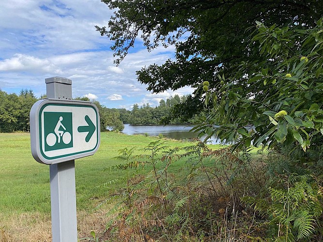 Boucle cyclotouristique Limoges Saint-Pardoux Bénévent Limoges