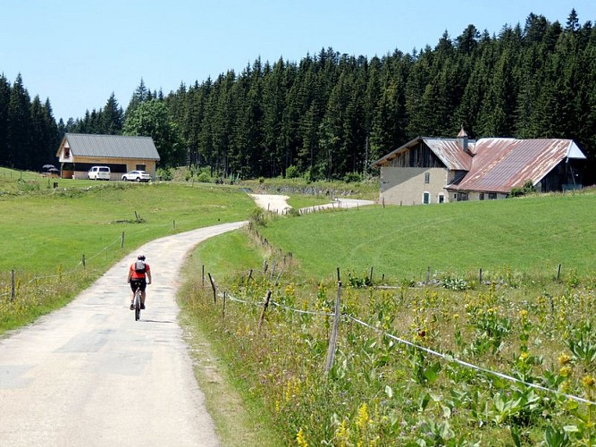 Les alpages par les crêtes