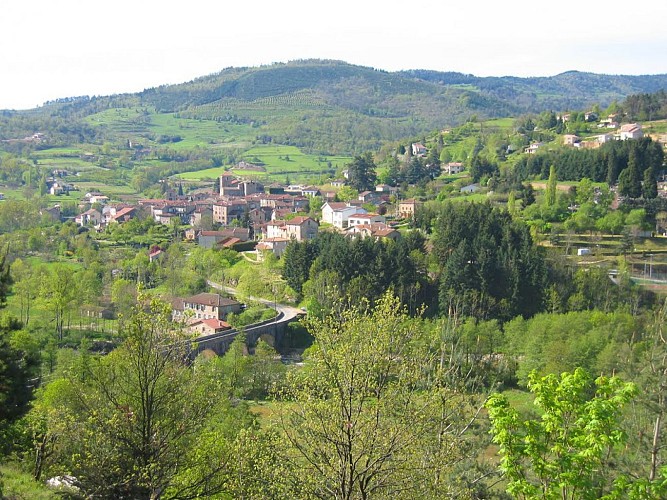 Motorbike trail to Lamastre and Saint-Agrève