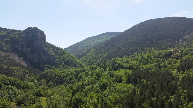 Boucle cyclotouristique col du Trébuchet