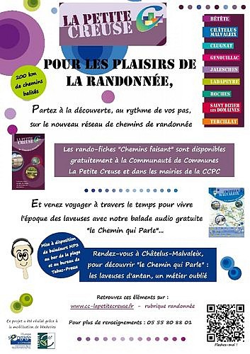 Circuit Pédestre avec audioguide "Le Chemin qui parle"