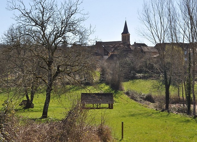 Campagnac village lavoir