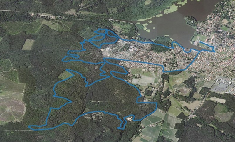 PARCOURS VTT BLEU_Soustons_Landes Atlantique Sud