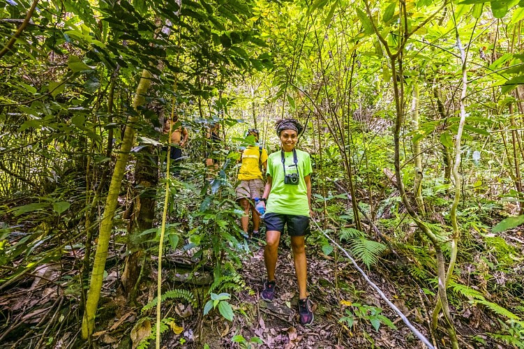 Randonnée au couloir sur Touho