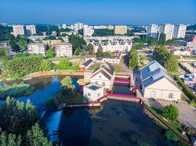 vue aerienne-Maison de l'eau- lm_0093357