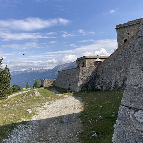 14 - Ancien Fort de la Croix de Bretagne par la route et retour par Pied Sec - Automne 2022