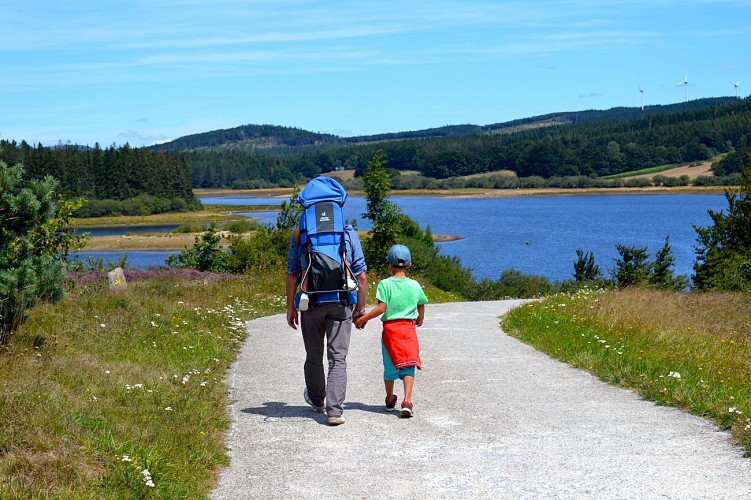Le Tour du lac de Vésoles