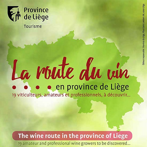 The wine route in the province of Liege