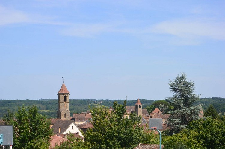 Belvès_Vue arérienne