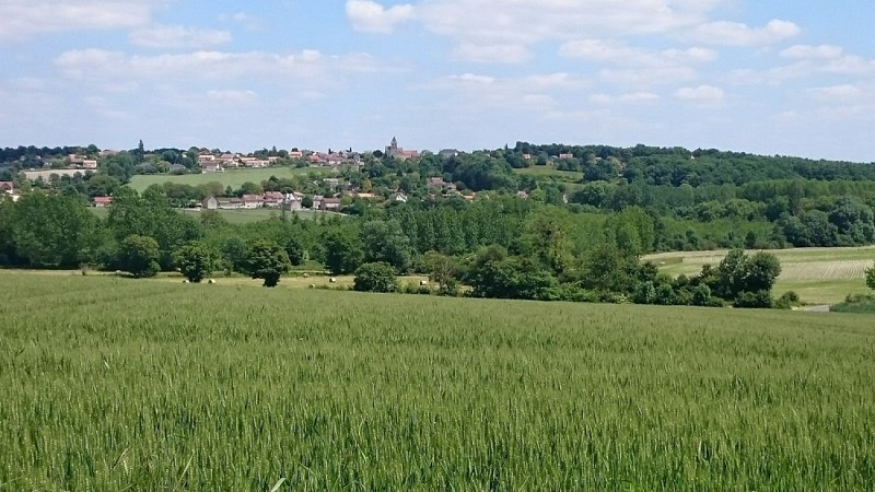vue sur le bourg de Monthoiron_2