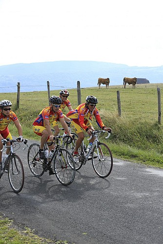 Groupe de cyclistes