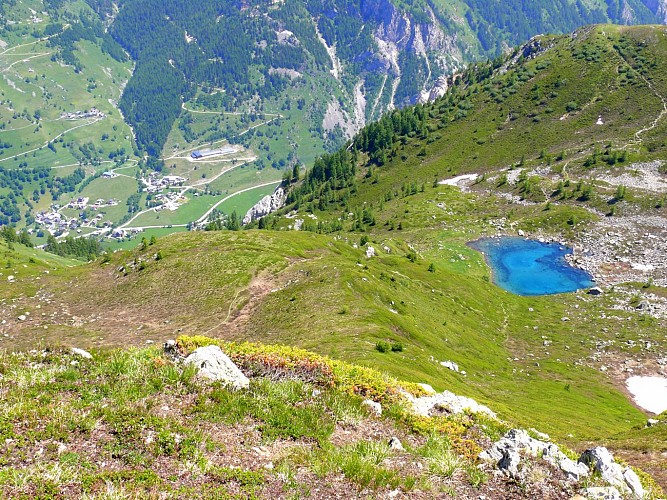 Les grandes baraques de l'Arc - lac de l'étroit. Boucle.