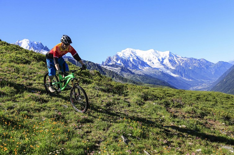 Descente VTT : Descente des Chevreuils - Balme - Charamillon