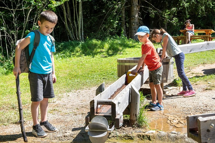 Jeux de l'étape aux Contamines Montjoie