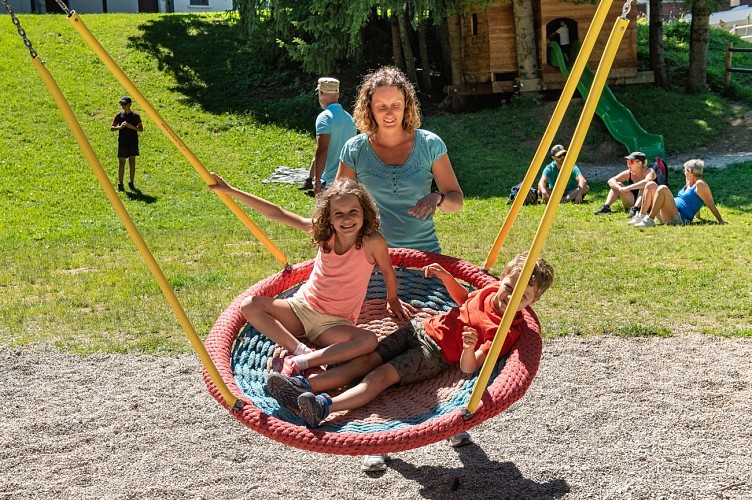 Jeux de l'étape aux Contamines Montjoie