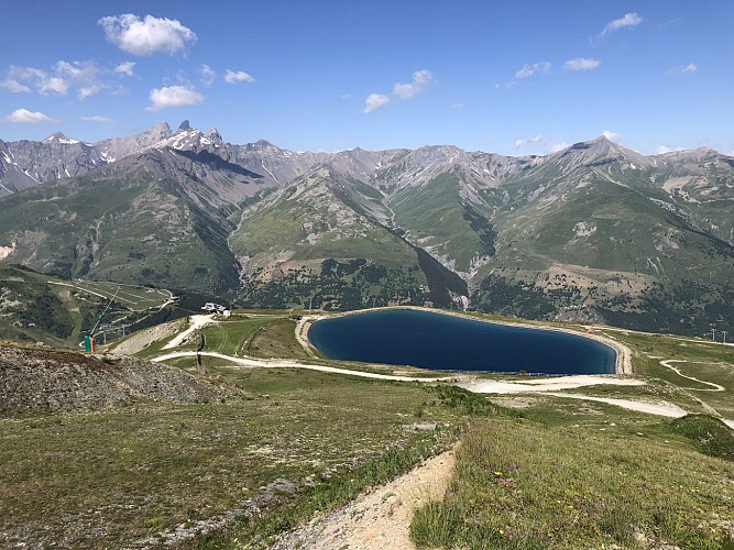 randonnée du pas de griffe par geneuil à Valloire