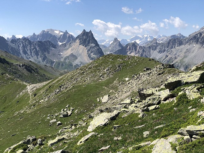 randonnée du pas de griffe par geneuil à Valloire