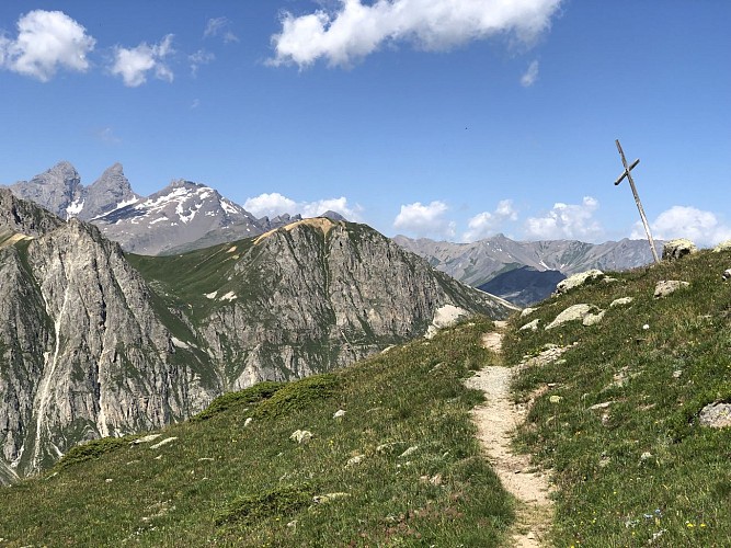 randonnée du pas de griffe par geneuil à Valloire