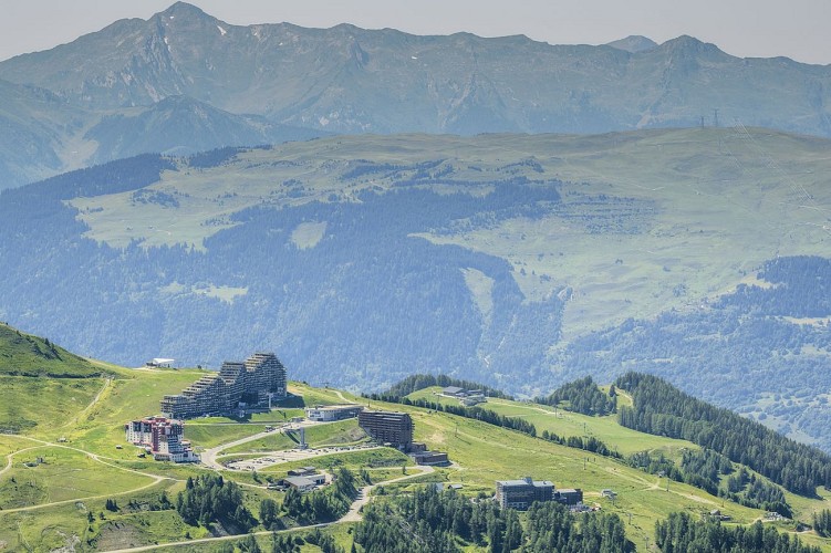 Wanderroute: Sentier de Plagne Aime 2000