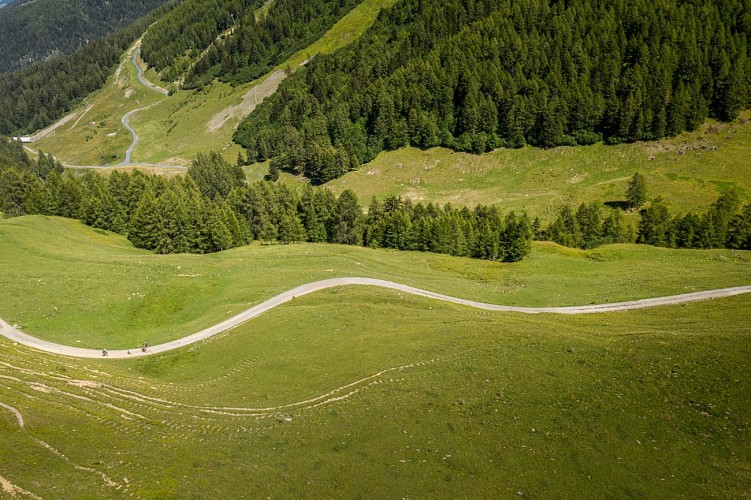 Wanderroute: Sentier de Plagne Aime 2000