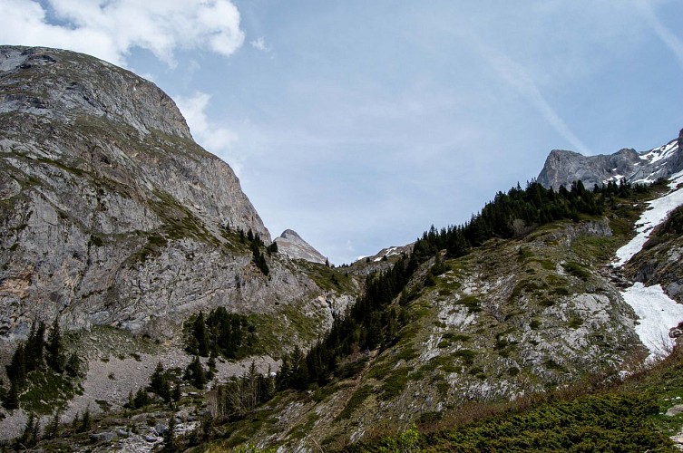 Randonnée pédestre en boucle - Cirque de l'Arcelin - Les Barmettes